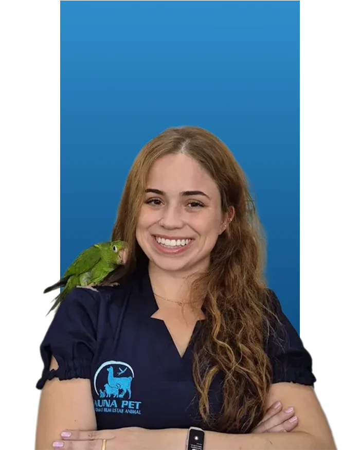 Veterinária da Fauna Pet no hospital