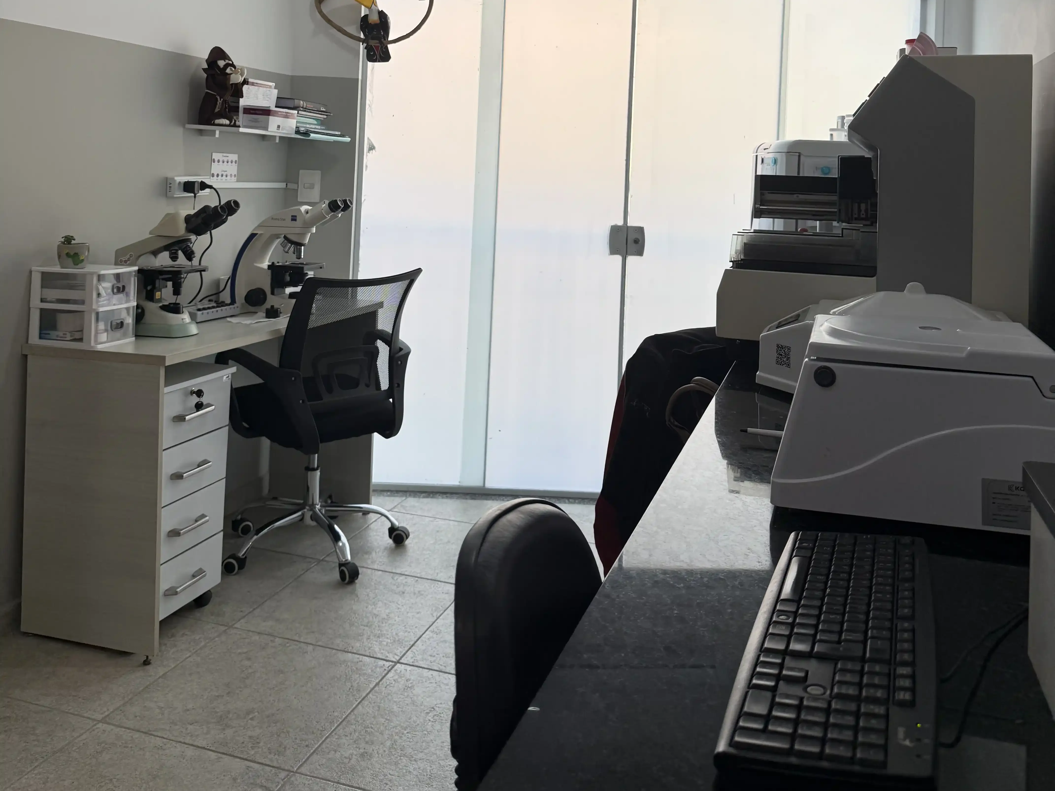 Laboratório de análises clínicas da Fauna Pet
